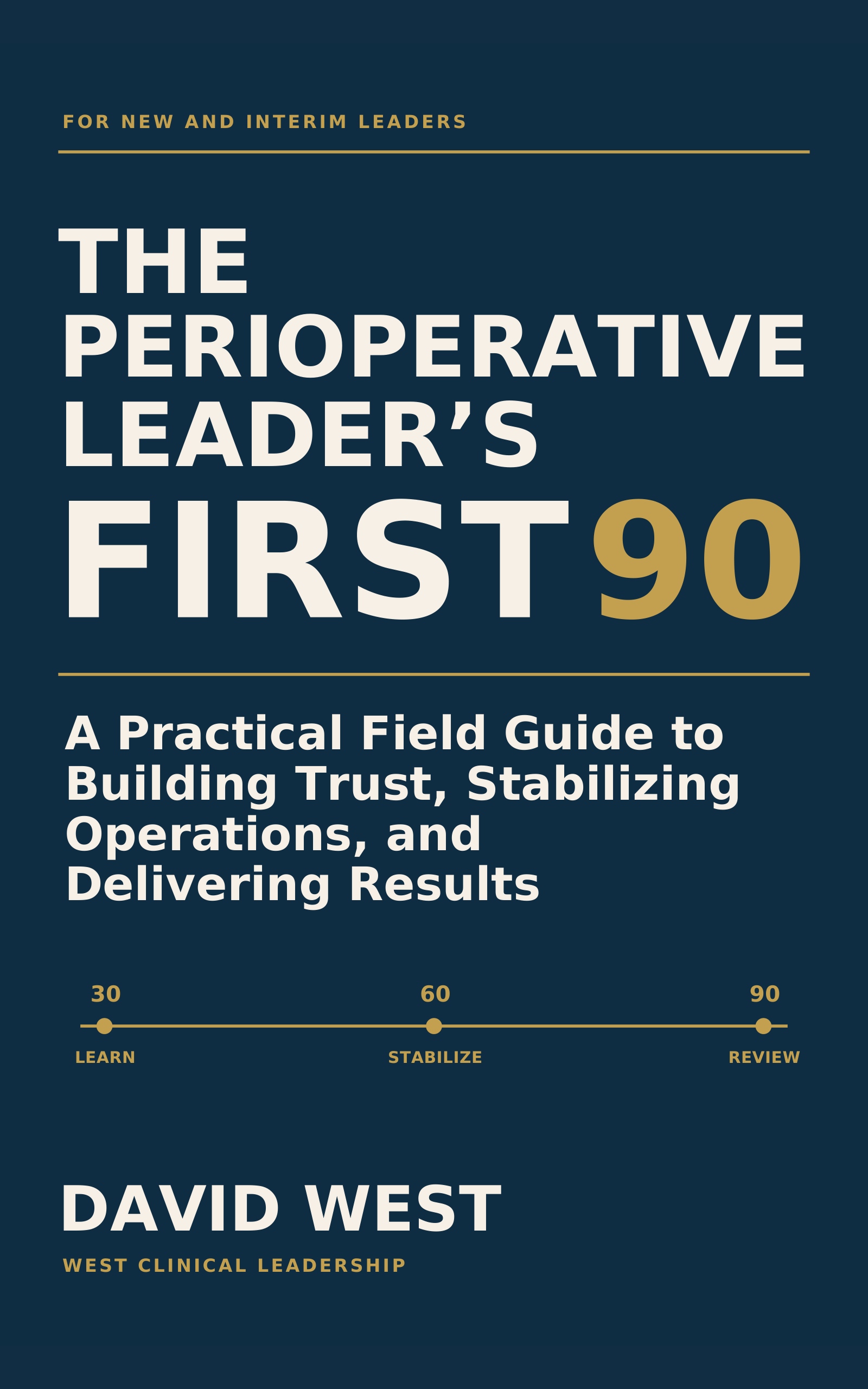 The Perioperative Leader’s First 90 cover
